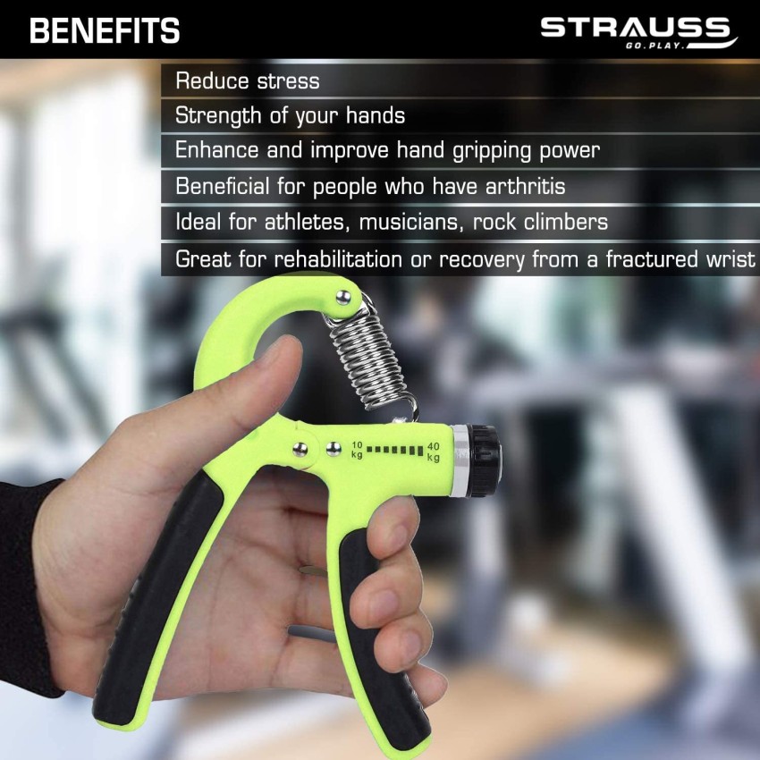 Strauss adjustable best sale hand grip strengthener