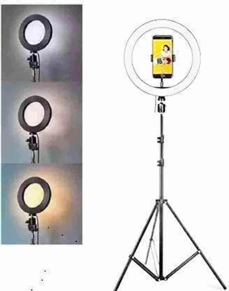 FIXTSON real ring light with stand 7 ft for reels Flash FIXTSON Flipkart