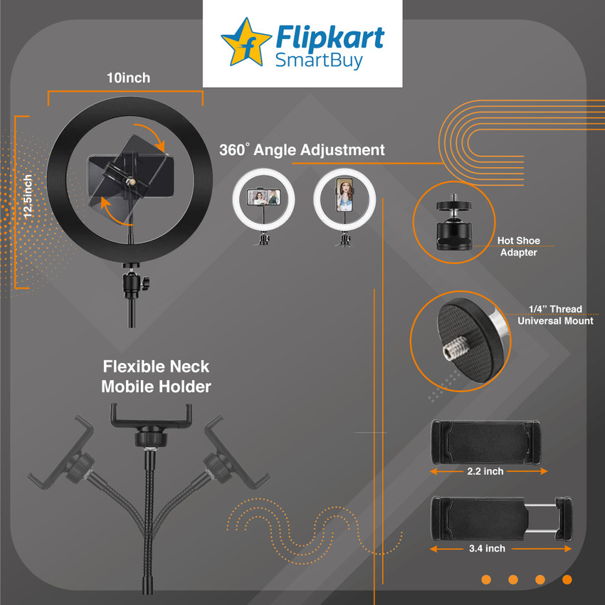 Flipkart ring light new arrivals