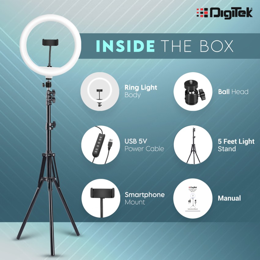 Buy Digitek (DRL 12C) Professional (12 inch) LED Ring Light with