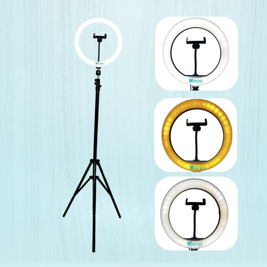 33cm LED Ring Light with Stand Camera Smartphone  Video