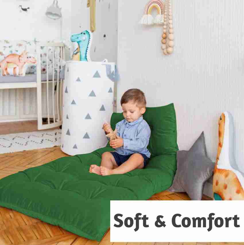 Hiputee Premium Velvet Multipurpose Floor Cushion for Kids