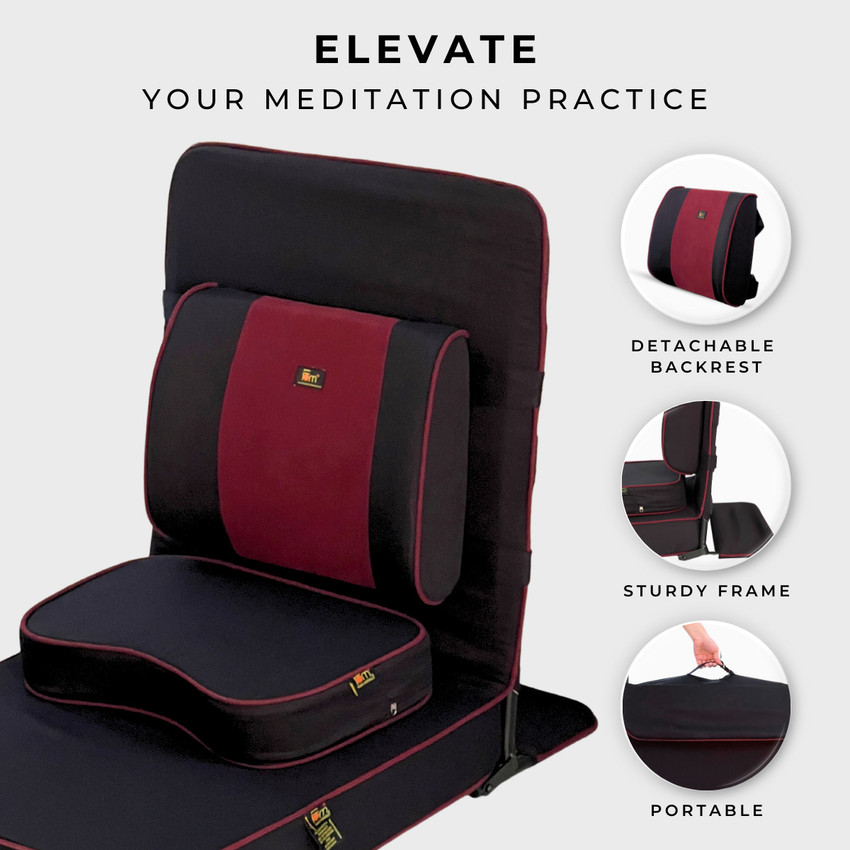Friends of Meditation Extra Large Meditation Chair Black Meditation Chair Price in India Buy Friends of Meditation Extra Large Meditation Chair Black Meditation Chair online at Flipkart