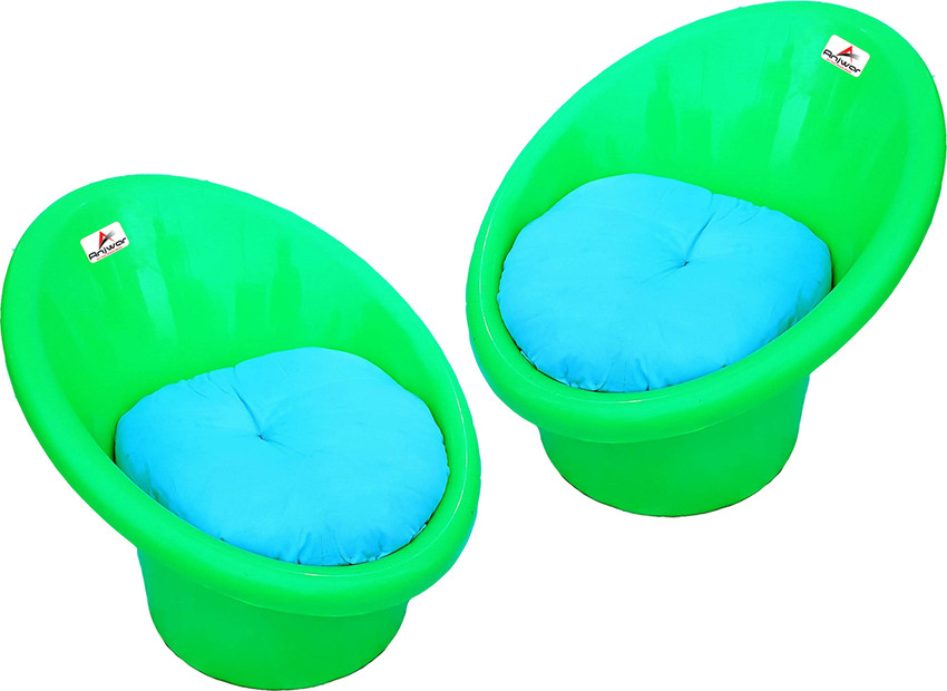 ANJWAR ANJWAR Tub Chairs with Complimentary Cushions set of 2 Plastic Living Room Chair Price in India Buy ANJWAR ANJWAR Tub Chairs with Complimentary Cushions set of 2 Plastic Living Room
