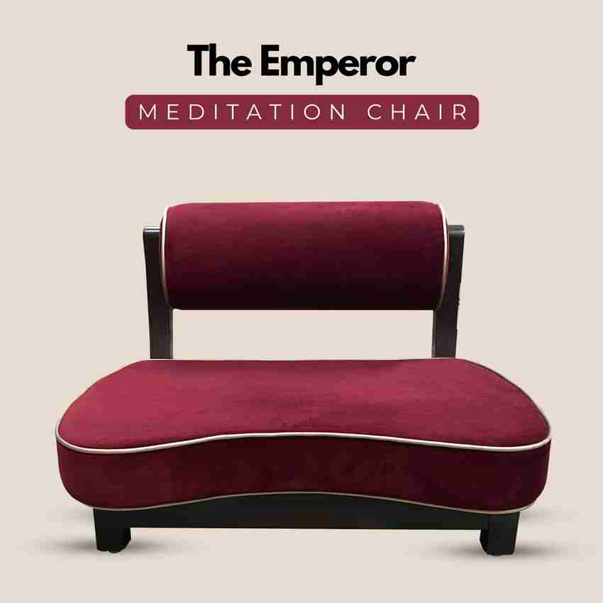 Friends of Meditation Rama Chair Wood Yoga Chair Maroon Meditation Chair Price in India Buy Friends of Meditation Rama Chair Wood Yoga Chair Maroon Meditation Chair online at Flipkart