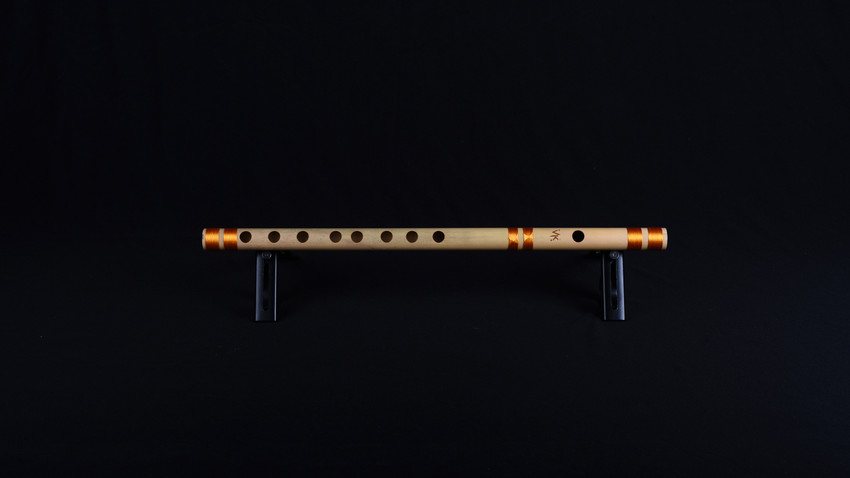 BakaleFlutes VK CARNATIC Flutes C Basuri 22 inch 440Hz