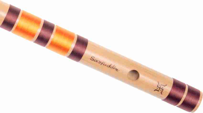 Sarfuddin Flutes G Natural Base Bansuri Premium Quality Bamboo