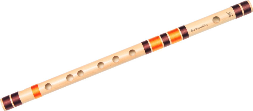 Sarfuddin Flutes C Natural Medium 19 Bamboo Flutes Bansuri