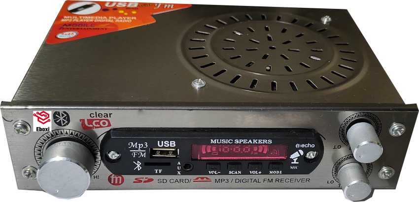 Eboxi FM Radio Multimedia Speaker with USB, SD Card, Bluetooth