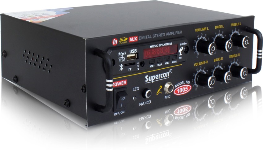 SUPERCON STEREO AMPLIFIER 444 With USB/BLOOTHUTH/FM REDIYO FM