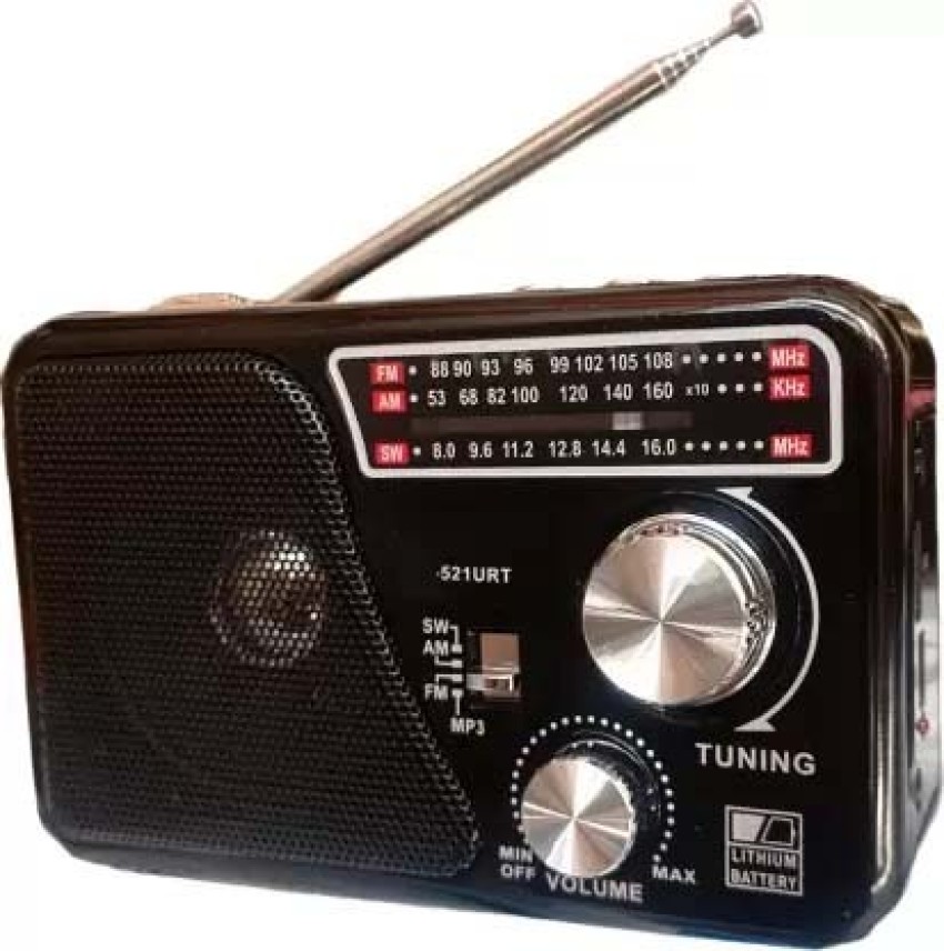 Fangtooth R-398 Pocket Radio Transistor Multimedia Dual Band AM FM Radio -  Fangtooth 