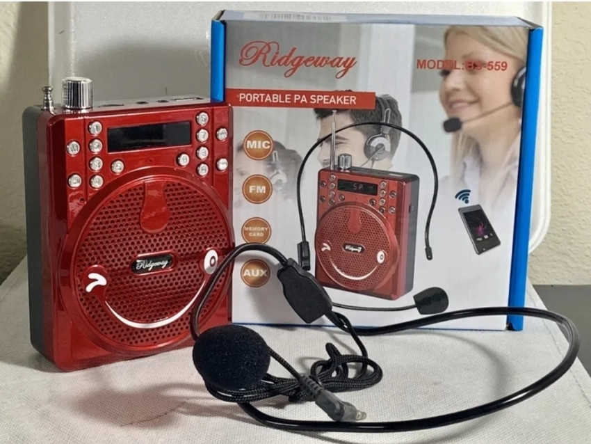 BLUE CHEERY FM Radio AM FM Dual Band Radio Manual TUNNING Earphone