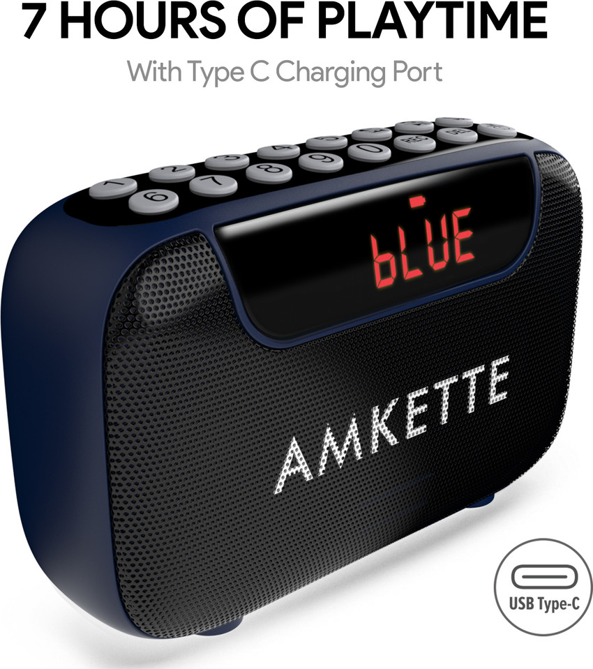 Amkette portable radio hot sale