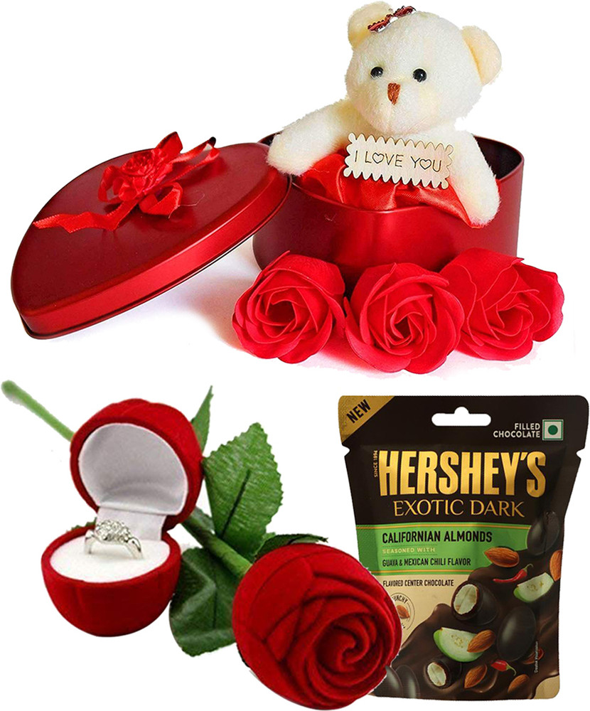 Rose day teddy day sale