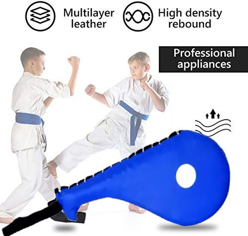 Pagaie De Frappe Taekwondo/Karaté - Coussin D'Entraînement - Poignée Ergonomique - Taille 36x20cm