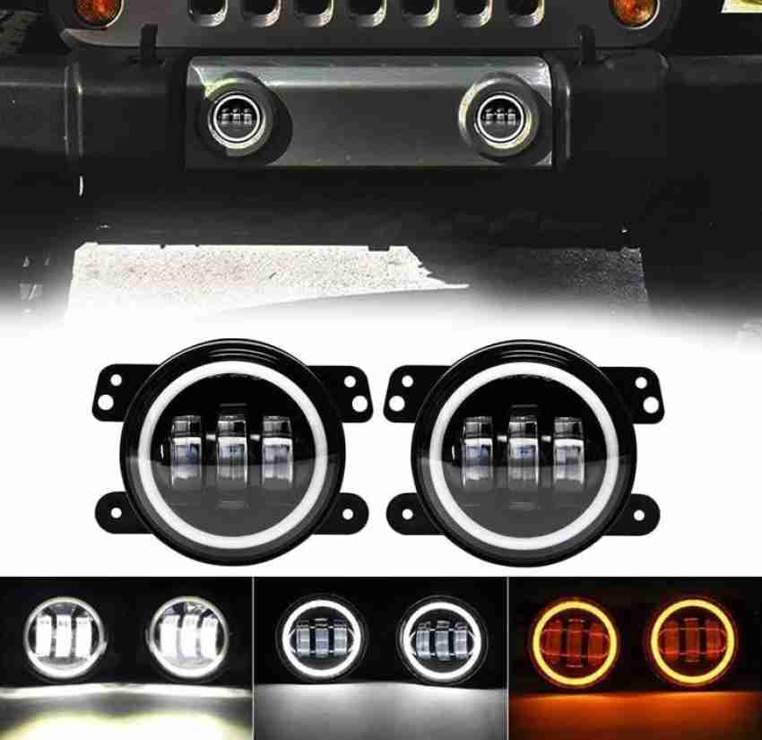 Auto Pearl Warm White LED Fog Lamp Compatible with- Santro Xing
