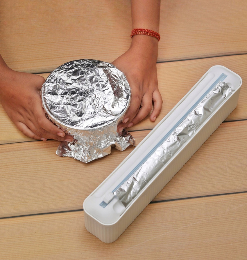 Aluminum foil holder dispenser on sale