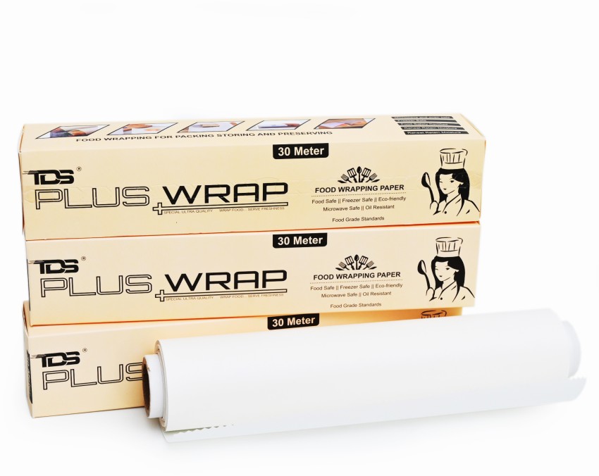 Buy TDS PLUS WRAP Moisture Proof Parchment Paper - 30 m (Pack Of 3