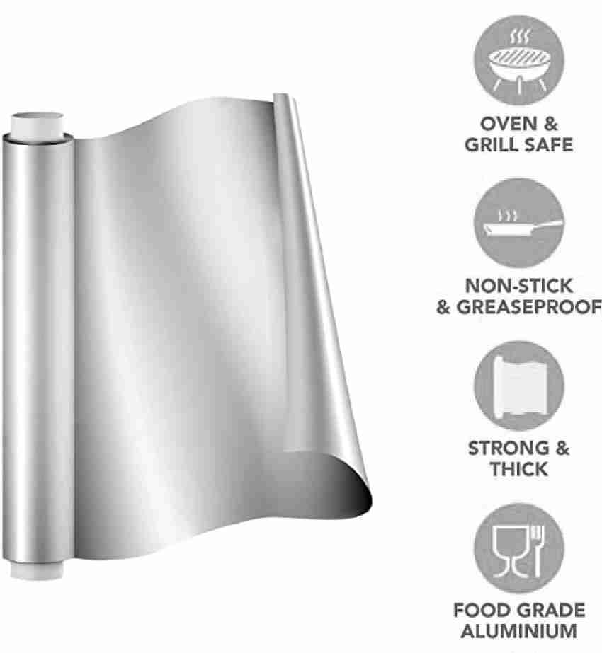 SCORIA Silver Aluminum Foil Paper for Aluminium Foil Price in India - Buy  SCORIA Silver Aluminum Foil Paper for Aluminium Foil online at