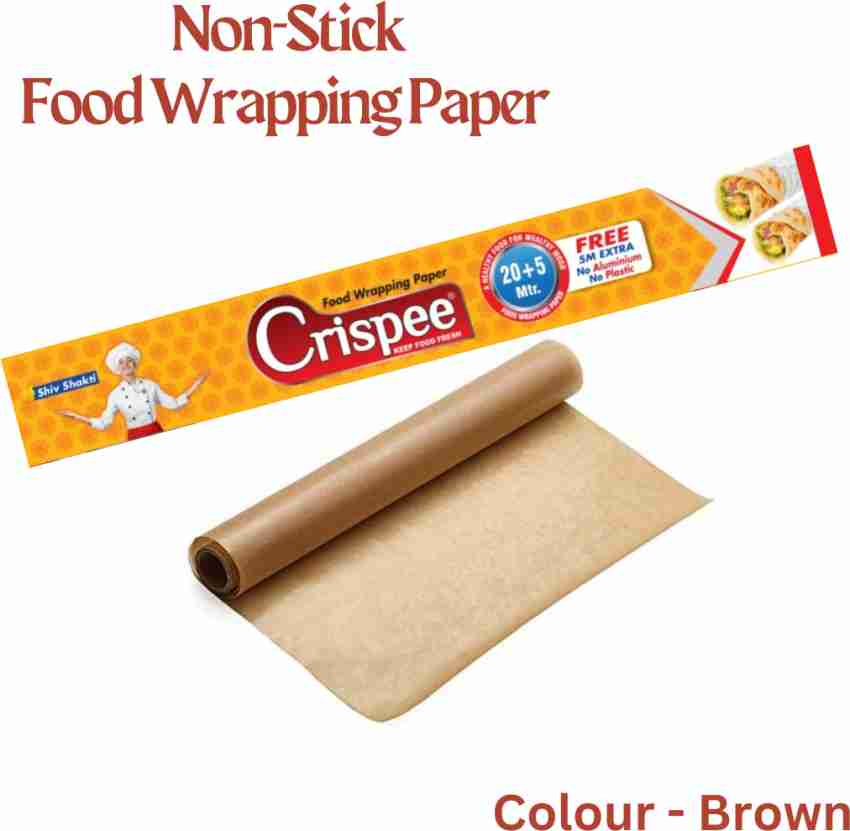 crispee FOOD WRAPPING ORGANIC PAPER 25 M Parchment Paper Price in India -  Buy crispee FOOD WRAPPING ORGANIC PAPER 25 M Parchment Paper online at
