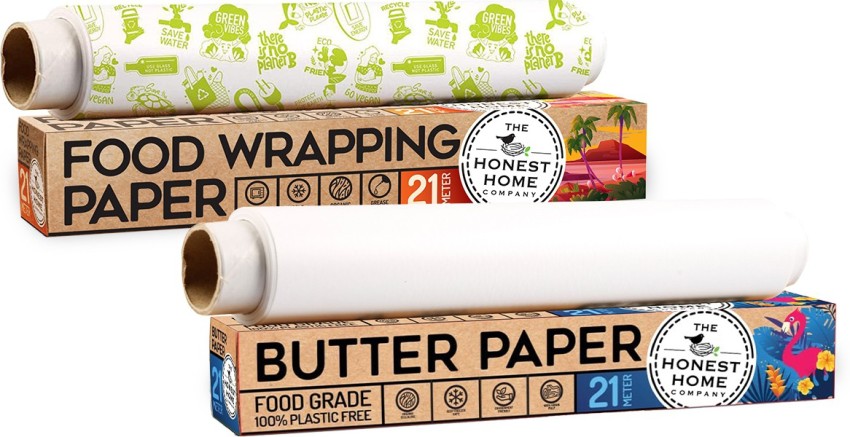 Buy THE HONEST HOME COMPANY Butter Paper - 21 M Online at Best Price of Rs  235 - bigbasket