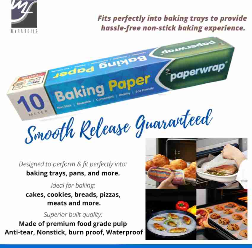 50 Sheets Oil-absorbing Paper For Home Baking, Non-stick Greaseproof Paper  For Burger, Sandwich Wrap, Coated Paper, Wax Paper