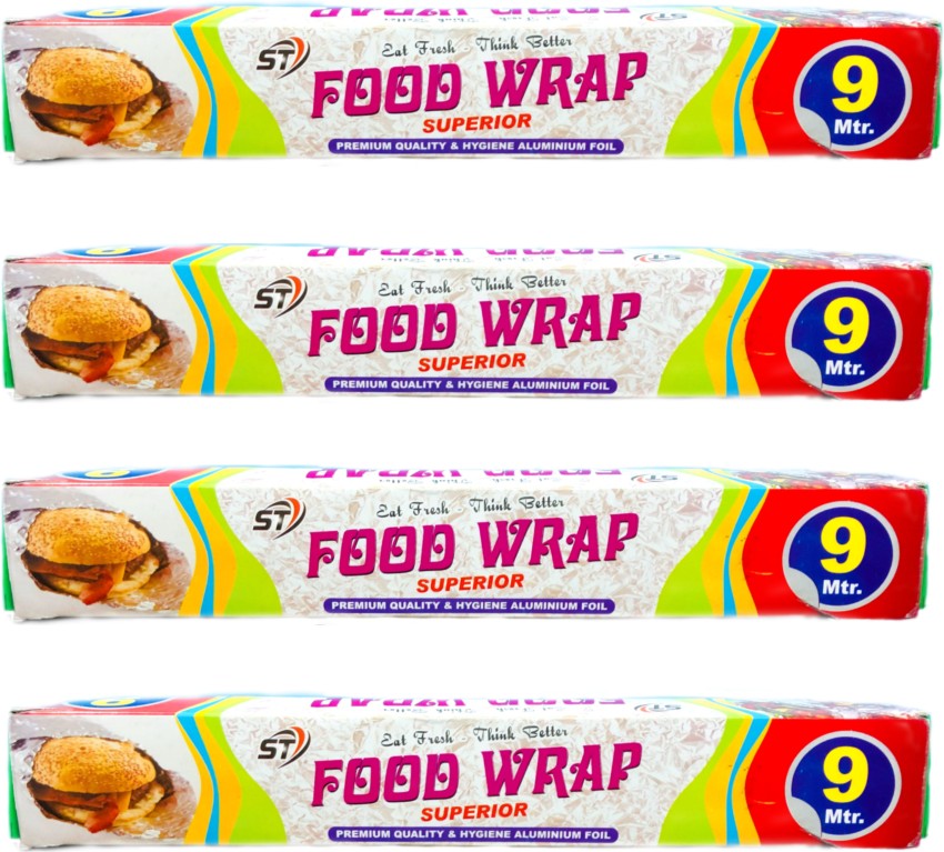 FOODWRAP Kitchen Essentials 72 Meter Aluminium Foil 11 Microns