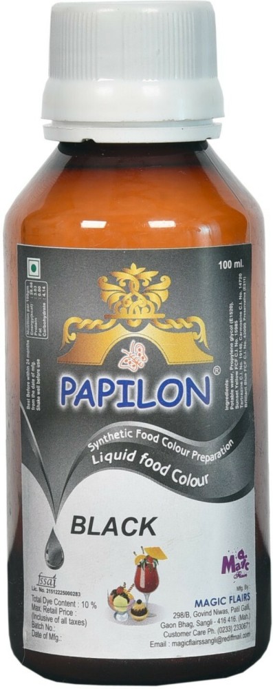 PAPILON 10 Shades Of Liquid Food Color (20 Ml X 10 Bottle) Multicolor Price  in India - Buy PAPILON 10 Shades Of Liquid Food Color (20 Ml X 10 Bottle)  Multicolor online at