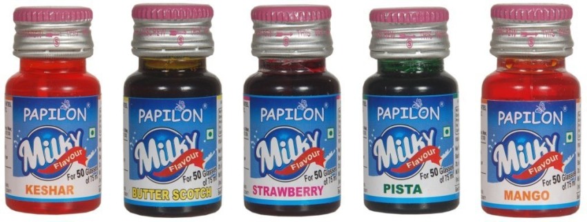 PAPILON 10 Shades Of Liquid Food Color (20 Ml X 10 Bottle