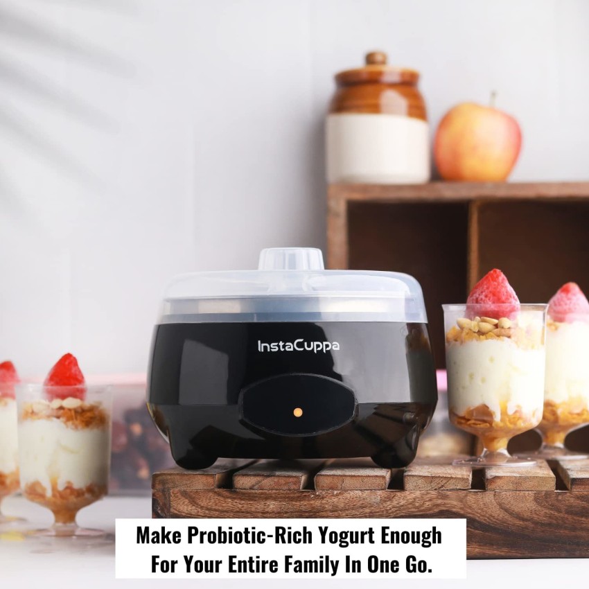 INSTACUPPA Automatic Probiotic-Rich Yogurt Maker with Auto