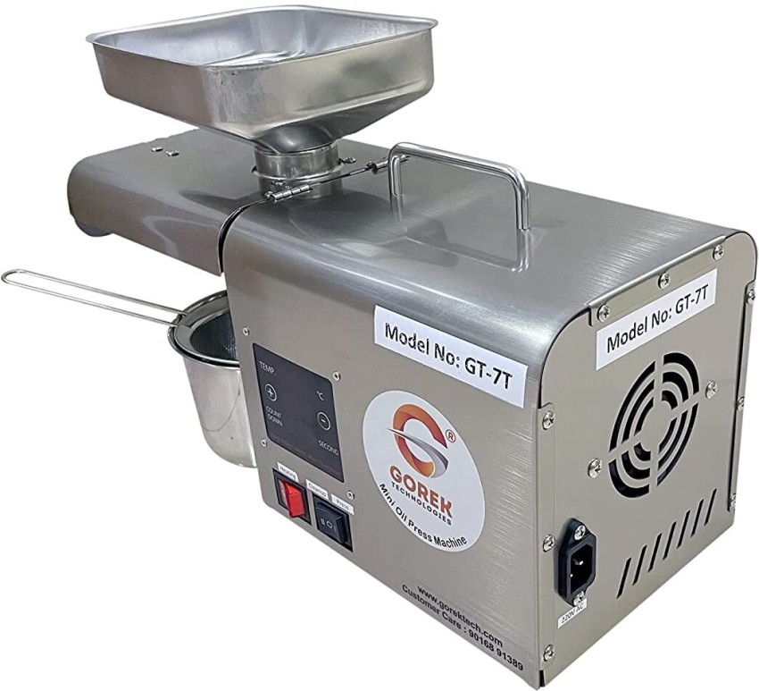 How to use Savaliya Oil Maker Machine SI-702 750W  Mini Stainless Steel Oil  Press Machine 