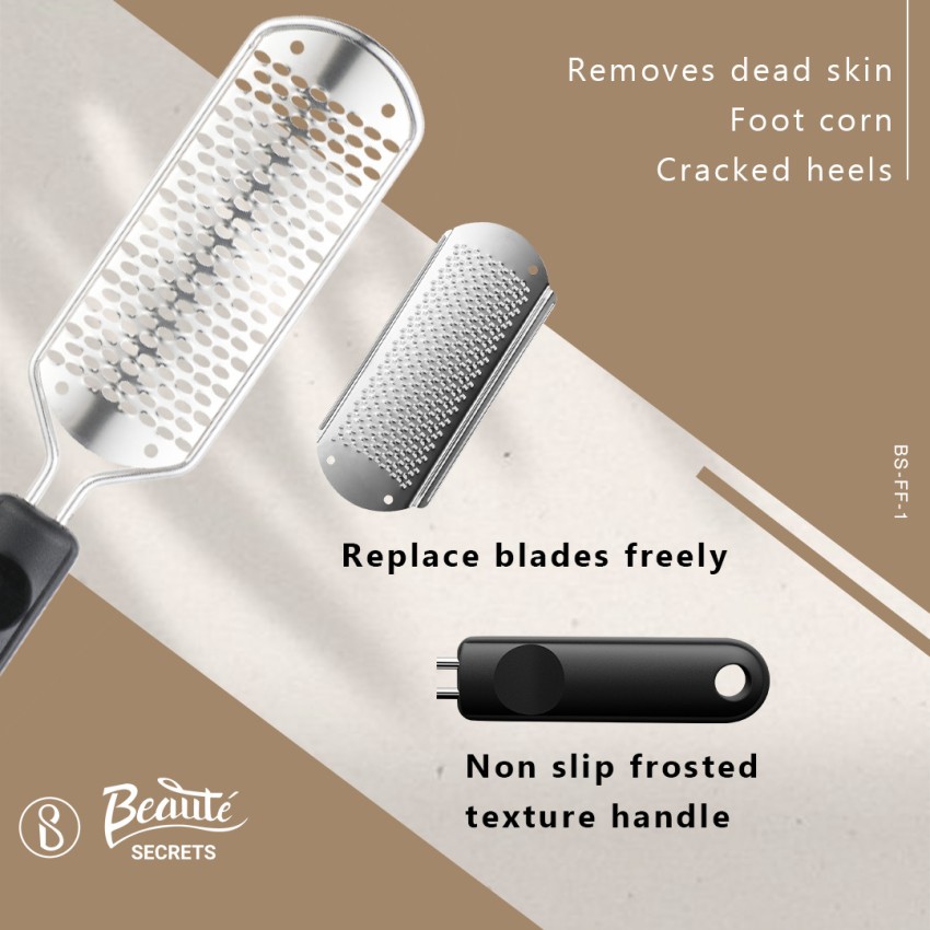 Foot Rasp Foot File Foot Grater Can be Used on Both Wet and Dry Feet Best  Foot Care Pedicure Metal Surface Tool to Remove Hard Skin for Extra Smooth  and Beauty Foot 