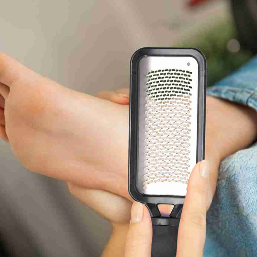 RNV Collection Sided Metal Foot File Scrubber Dead Skin Callus Remover