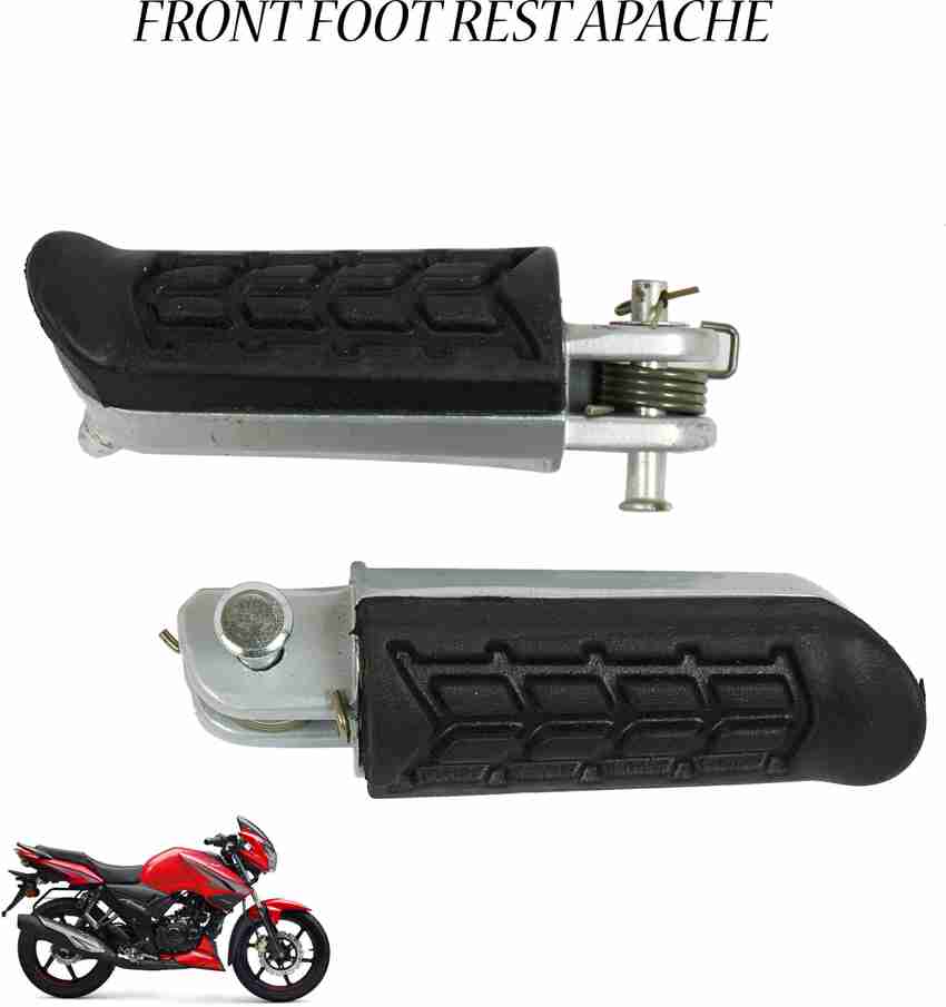 VKHAS Front Side Rider foot rest for Apache RTR 160 160 4V 180 200 all model Foot Rest Price in India Buy VKHAS Front Side Rider foot rest for Apache RTR 160 160