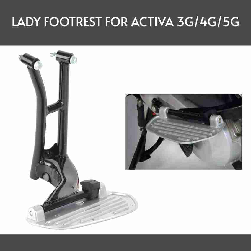 ZRIDE Lady Step Rear Footrest Compatible for Scooty Activa 3G 4G 5G Foot Rest Price in India Buy ZRIDE Lady Step Rear Footrest Compatible for Scooty Activa 3G 4G 5G Foot Rest online at Flipkart