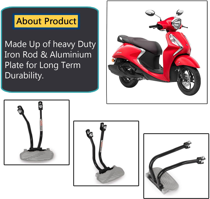 Grandbiker Footrest Stand Compatible for Scooter Fascino BS6 Foot