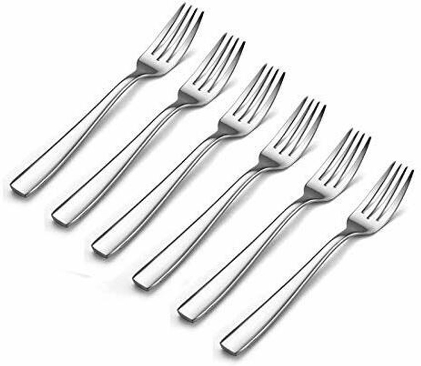 LAVITRA stainless steel set of 12 pcs dinner fork Stainless Steel