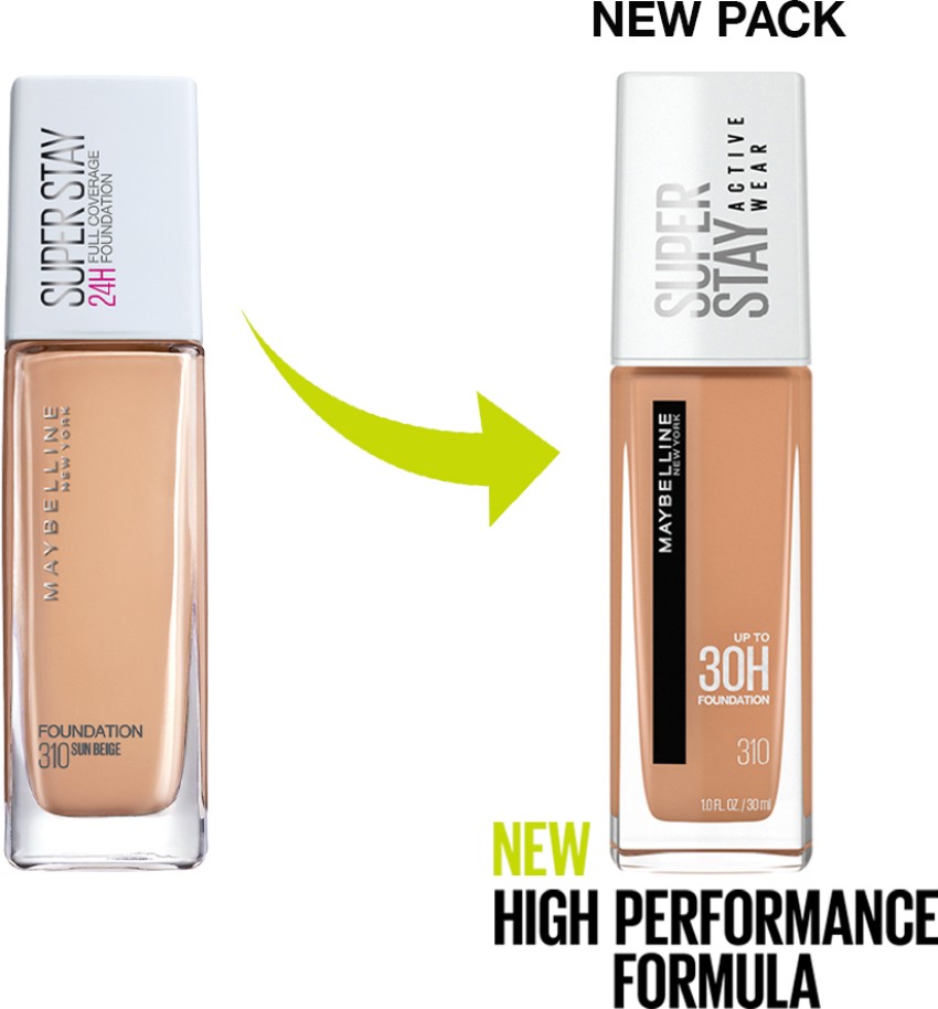 MAYBELLINE NEW YORK Super Stay Full Coverage Active Wear Liquid|Matte  Finish Wear Foundation - Price in India, Buy MAYBELLINE NEW YORK Super Stay  Full Coverage Active Wear Liquid|Matte Finish Wear Foundation Online
