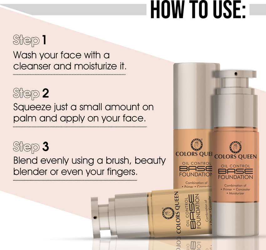 Makeup Steps Primer Concealer Foundation Saubhaya Makeup