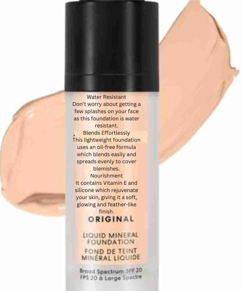 Buy online Maliao High Coverage Waterproof Base Foundation from face for  Women by Maliao for ₹549 at 31% off