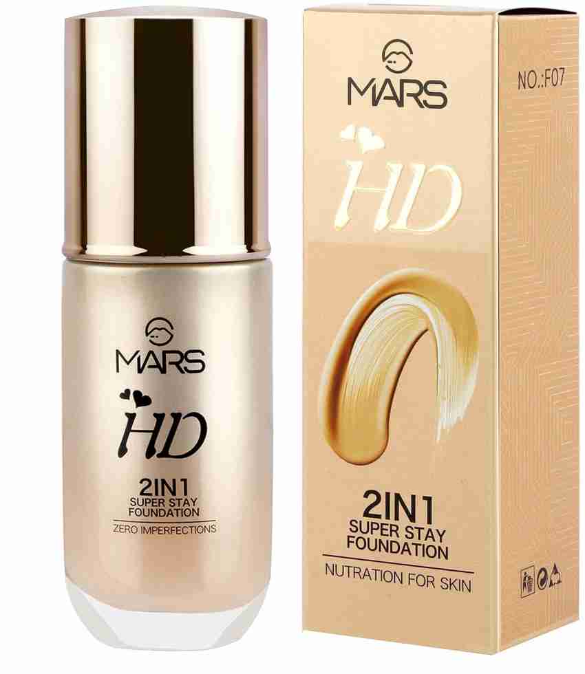 MARS High Coverage Liquid Foundation - Price in India, Buy MARS High  Coverage Liquid Foundation Online In India, Reviews, Ratings & Features