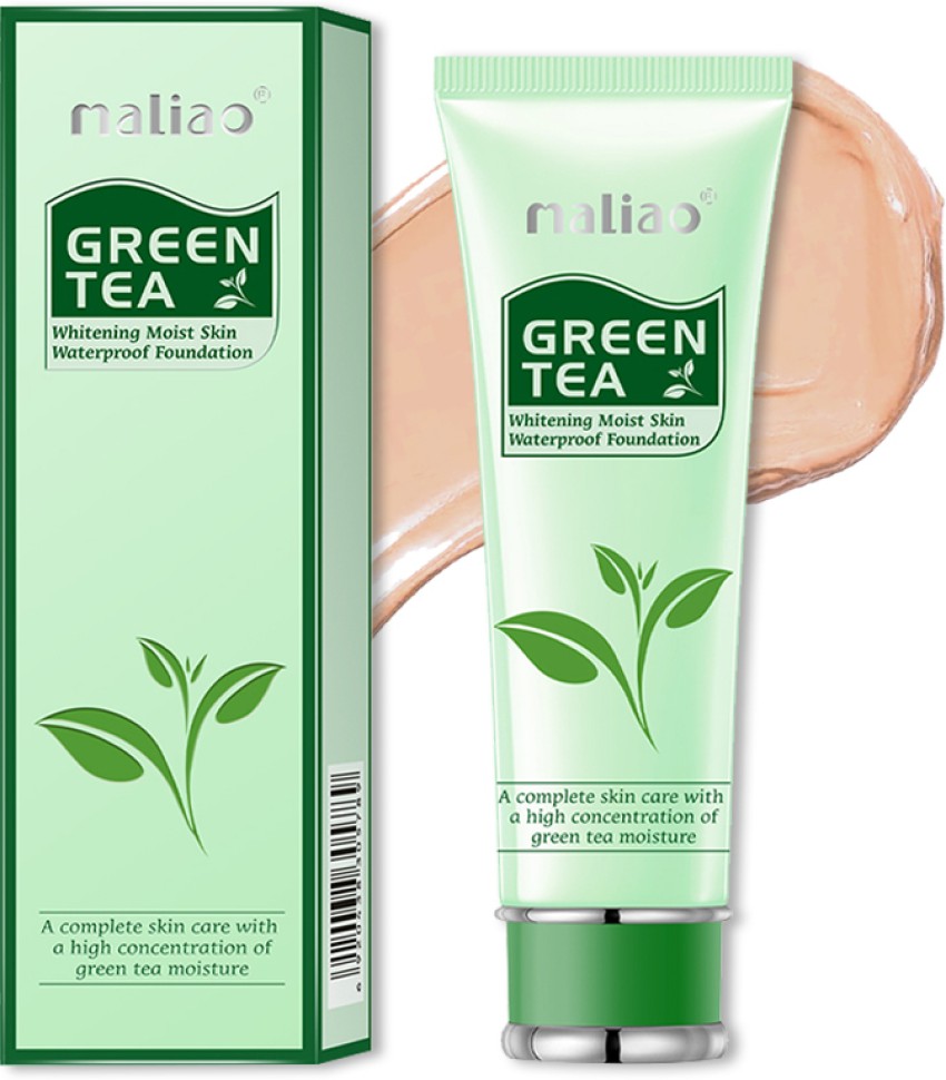 maliao Green Tea Whitening Moist Skin Waterproof Foundation