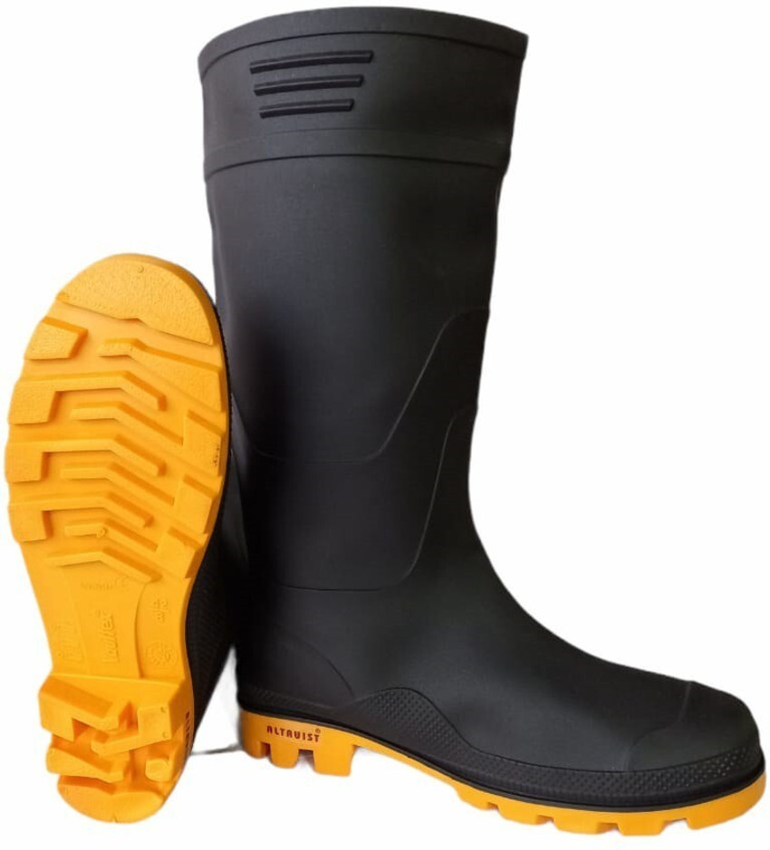 Altruist Black Safety Gumboots Shoes Size 8 Pack of 1 pair 8 Fracture Boot Price in India Buy Altruist Black Safety Gumboots Shoes Size 8 Pack of 1 pair 8 Fracture Boot online at Flipkart