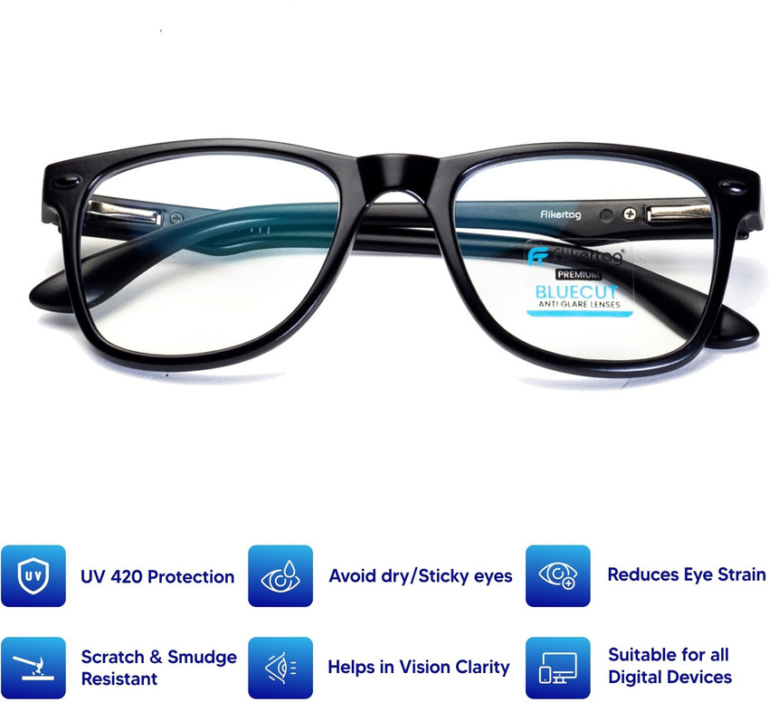 Flikertag Full Rim Wayfarer Frame Price in India Buy Flikertag Full Rim Wayfarer Frame online at Flipkart