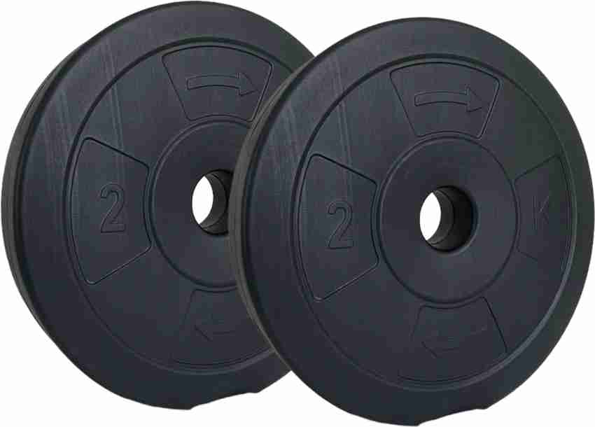 ARTINO Pvc Dumbbell Weight Plates for Home gym Dumbbell weight Plates 8kg 2kgx4Pc Black Weight Plate Buy ARTINO Pvc Dumbbell Weight Plates for Home gym Dumbbell weight Plates 8kg 2kgx4Pc Black