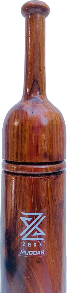 ZAXX 10Kg Wooden Indian Mugdar Clubs Clubbell Karla Kattai Quality