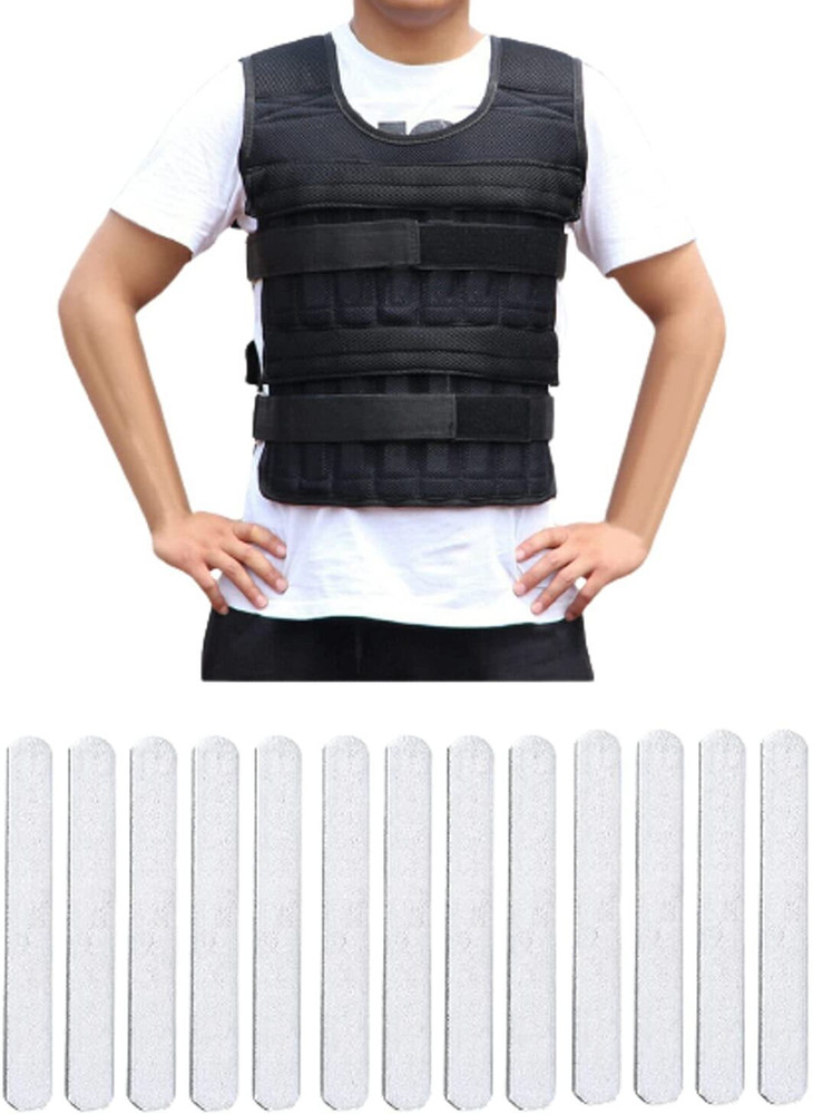 LEXOTHO Adjustable 10 kgWeighted Vest with Plates Workout Weight Jacket Vest Fitness Black Weight Vest Buy LEXOTHO Adjustable 10 kgWeighted Vest with Plates Workout Weight Jacket Vest Fitness Black We...