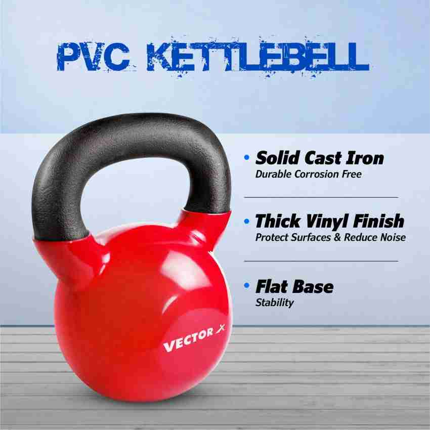 16 KG Universal Red Color Coated Kettlebell - 53Sports & Fitness