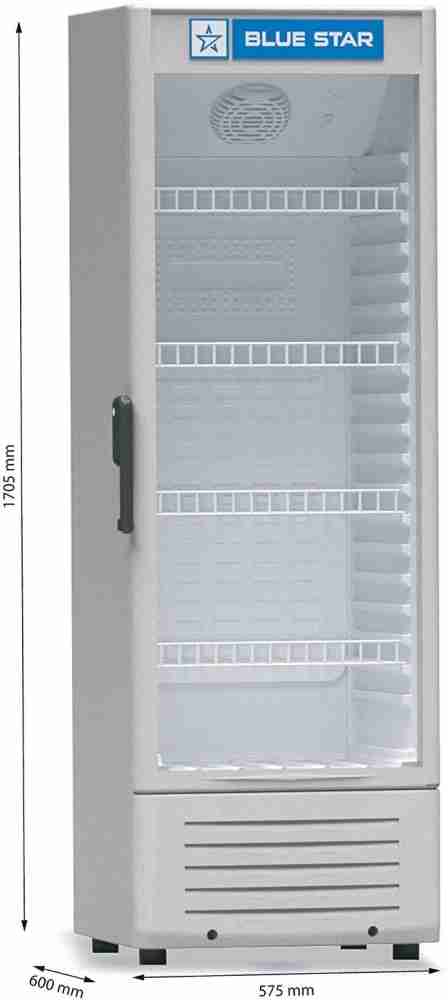 Blue star glass door deals fridge price