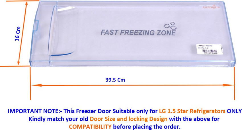 Freezer door lg sale